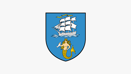 Logo Miasto Ustka - kanał YouTube